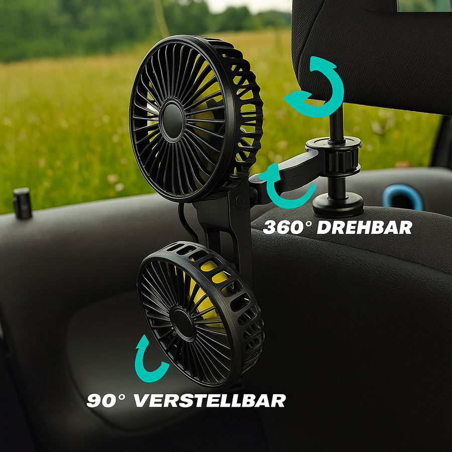 ChillTail™ – Der smarte Autoventilator