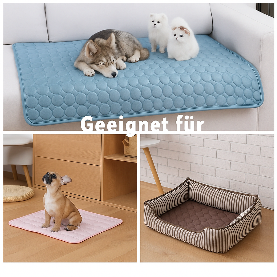 Kühlmatte für Hunde und Katzen – Strapazierfähiges Sommerbett
